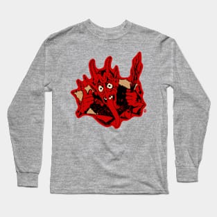 Vintage Krampus Long Sleeve T-Shirt